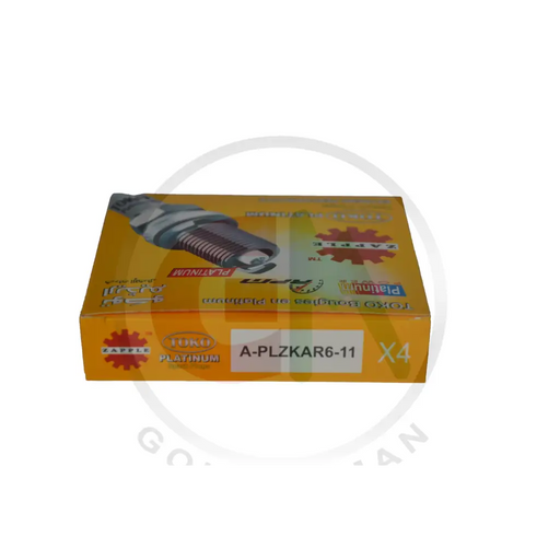Zapple Toko Platinum Spark Plugs - A-PLZKAR6-11 - Platinum