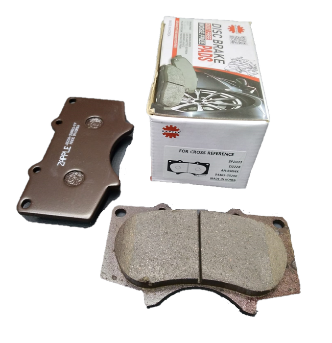Zapple Disc Brake Pad SP2033, D2228, AN-690WK, 04465-35290