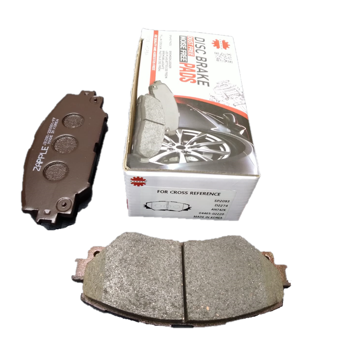 Zapple Disc Brake Pad SP2093, D2274, AN742K, 04465-02220