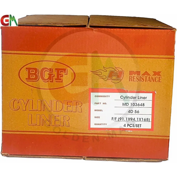 Golden Man BGF Car Engine Cylinder Liner/Sleeve - MD103648