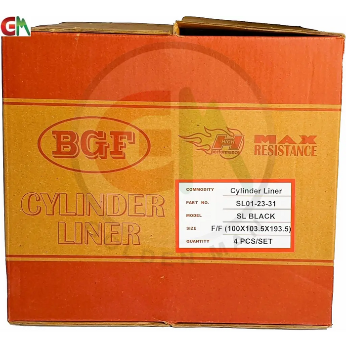 Golden Man BGF Car Engine Cylinder Liner/Sleeve - SL01-23-31