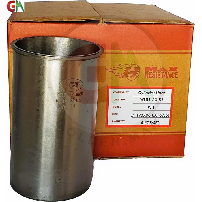 Golden Man BGF Car Engine Cylinder Liner/Sleeve - WL01-23-51