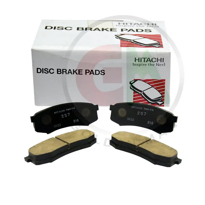 Hitachi Disc Brake Pads - HF257 - Disc Brake Pads