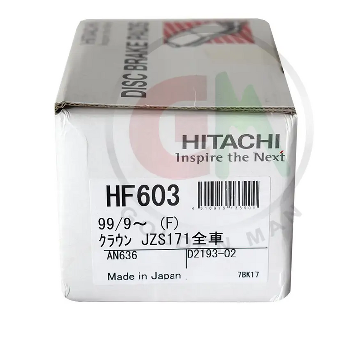 Hitachi Disc Brake Pads - HF603 - Disc Brake Pads