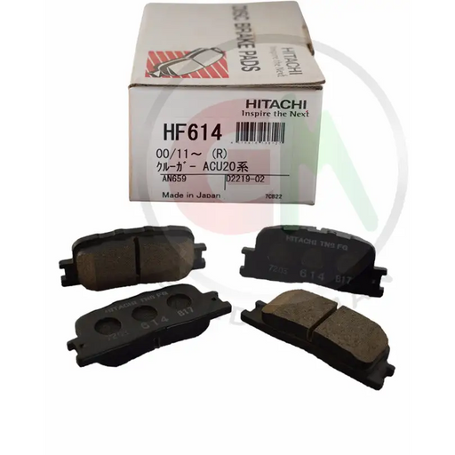 Hitachi Disc Brake Pads - HF614 - Disc Brake Pads