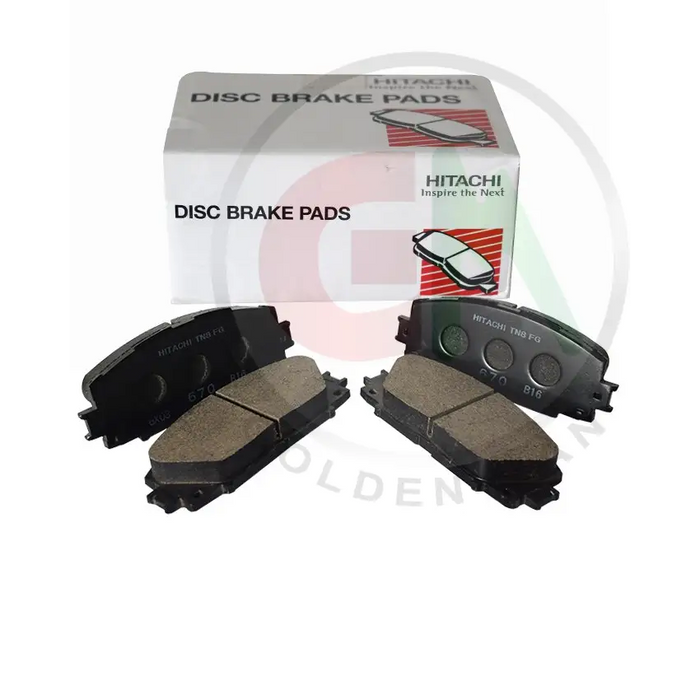 Hitachi Disc Brake Pads - HF670 - Disc Brake Pads