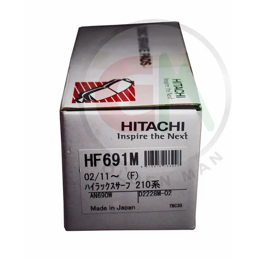 Hitachi Disc Brake Pads - HF691M - Disc Brake Pads
