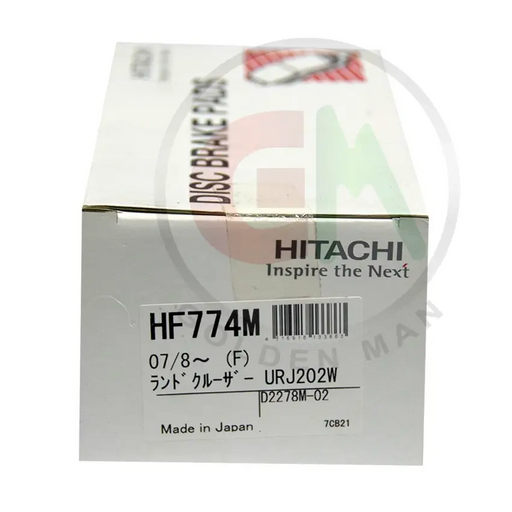 Hitachi Disc Brake Pads - HF774M - Disc Brake Pads