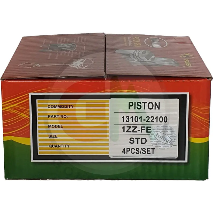 Tokko Car Piston - 13101-22100 1ZZ-FE STD - Car Piston