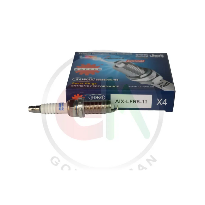Zapple Toko Iridium Spark Plugs - AIX-LFR5-11 - Iridium