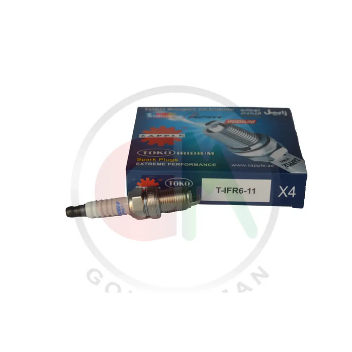 Zapple Toko Iridium Spark Plugs - T-IFR6-11 - Iridium Spark