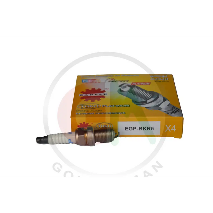 Zapple Toko Platinum Spark Plugs - EGP-BKR5 - Platinum Spark