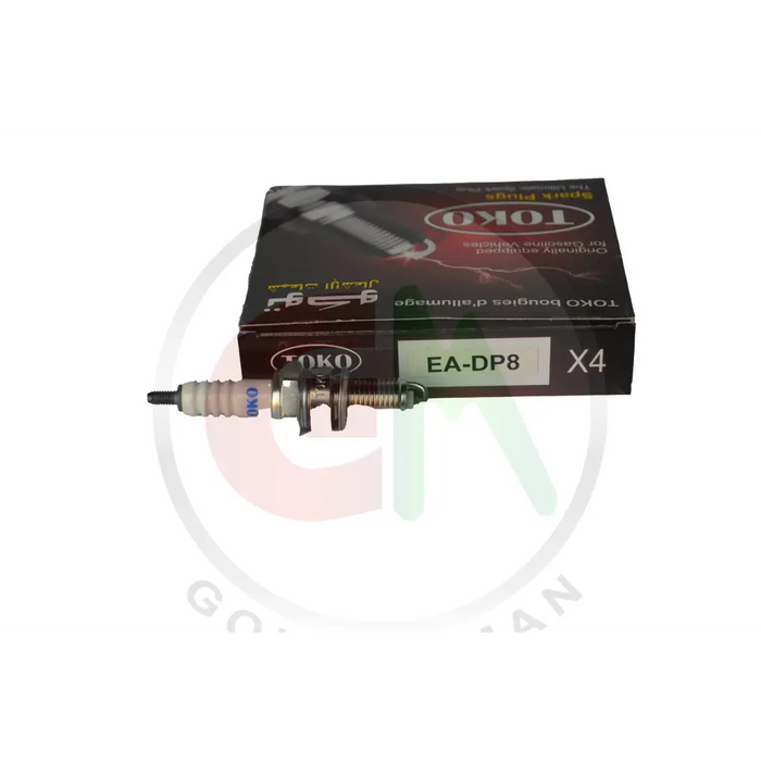 Zapple Toko Spark Plugs - EA-DP8 - Spark Plugs